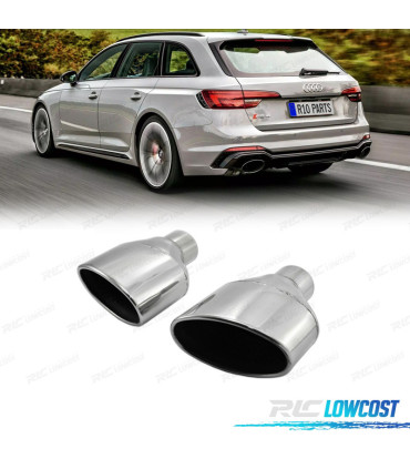 PACK EMBOUT D'ÉCHAPPEMENT EN ACIER INOXIDABLE RS4