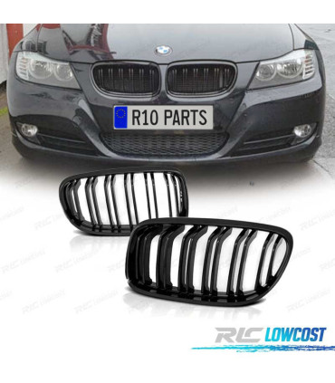 CALANDRE BMW E90 E91 LCI 08-12 LOOK M NOIR MAT