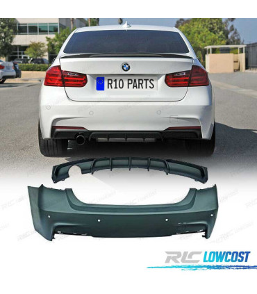 PARE CHOCS ARRIÈRE BMW F30 11-18 LOOK M PERFORMANCE