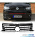 CALANDRE VOLKSWAGEN VW T5 CARAVELLE MULTIVAN 10-15 NOIR CHROMÉ