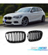 DOUBLE CALANDRE BMW F20 F21 PRE-LCI 11-15 NOIR BRILLANT LOOK M1