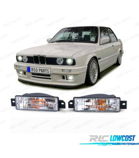 CLIGNOTANTS AVANT BMW E30 87-93 FOND CHROMÉ