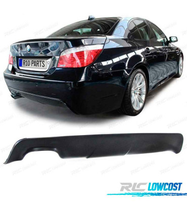 DIFFUSEUR BMW E60 E61 LOOK M DOUBLE SORTIE OO---