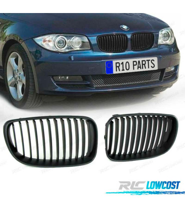 CALANDRE AVANT BMW E81 E82 E87 E88 07-12 NOIR MAT