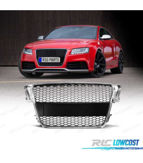 CALANDRE AUDI A5 07-12 LOOK RS CHROMÉ PDC