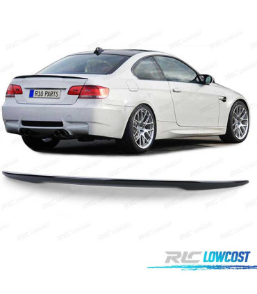 AILERON BECQUET SPOILER BMW E92 06-14 LOOK M PERFORMANCE NOIR BRILLANT