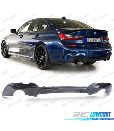 DIFFUSEUR ARRIÈRE BMW G20 G21 18- LOOK M PERFORMANCE CARBONE
