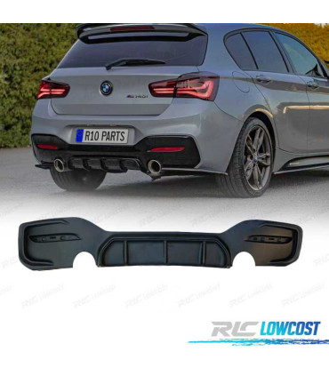 DIFFUSEUR BMW F20 LCI 15-19 LOOK M PERFORMANCE NOIR MATE