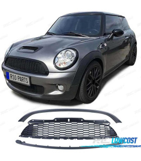 CALANDRE MINI COOPER R56 R57 06-09 NOIR MAT