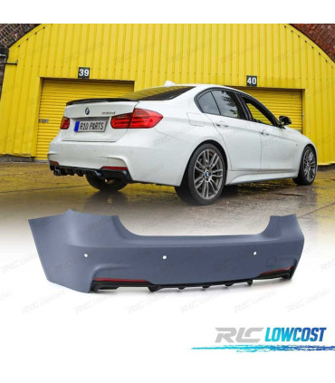 KIT CARROSSERIE BMW F30 LOOK M PERFORMANCE PDC DOUBLE SORTIE