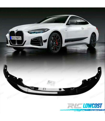 SPOILER LAME AVANT BMW G22 20-24 LOOK M PERFORMANCE NOIR BRILLANT