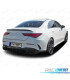 DIFFUSEUR MERCEDES CLA C118 19- LOOK AMG NOIR BRILLANT + EMBOUTS D'ÉCHAPPEMENT