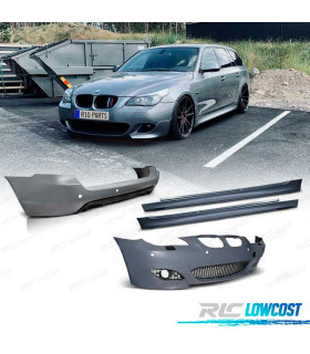 KIT CARROSSERIE BMW E61 TOURING LCI 07-10 LOOK M PDC