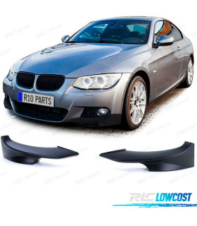 SPLITTERS PARE-CHOCS BMW E92 E93 10-13 LOOK M PERFORMANCE NOIR MAT