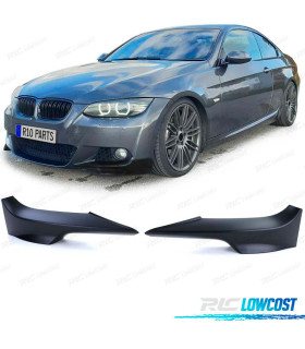 SPLITTERS PARE CHOCS BMW E92 E93 06-10 LOOK M NOIR MAT