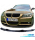 SPOILER LAME AVANT BMW E90 E91 05-08 LOOK M NOIR BRILLANT