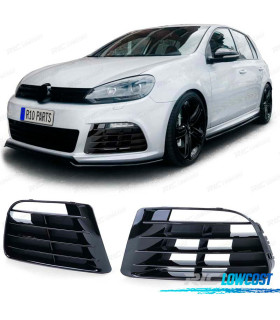 GRILLES VOLKSWAGEN VW GOLF 6 09-12 LOOK R20 NOIR BRILLANT