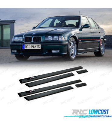 MOULURES LATÉRALES PORTES BMW E36 LOOK M3 BERLINE TOURING
