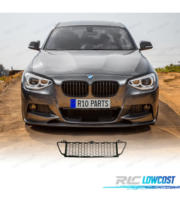 GRILLE INFÉRIEURE CENTRALE BMW F20 11-15 PARE-CHOCS LOOK M NOIR