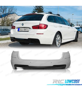 PARE CHOCS ARRIÈRE BMW F11 TOURING LOOK M PDC DOUBLE SORTIE GAUCHE
