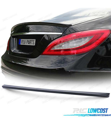 AILERON BECQUET LAME MERCEDES CLS C218 11-18 LOOK AMG NOIR BRILLANT