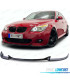 LÈVRE DE SPOILER BMW E60 E61 07-09 LOOK M5 NOIR BRILLANT