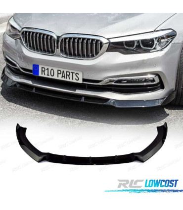 SPOILER LAME FRONTAL BMW G30 G31 17-20 NOIR BRILLANT ABS
