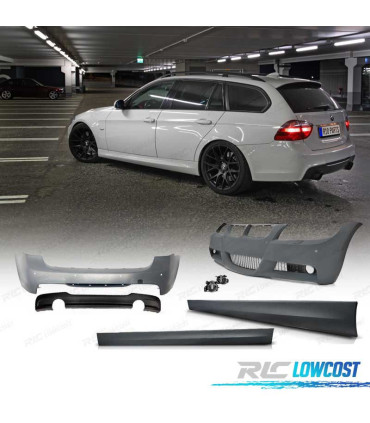 KIT CARROSSERIE BMW E91 TOURING LCI 08-12 LOOK 135i PDC SRA