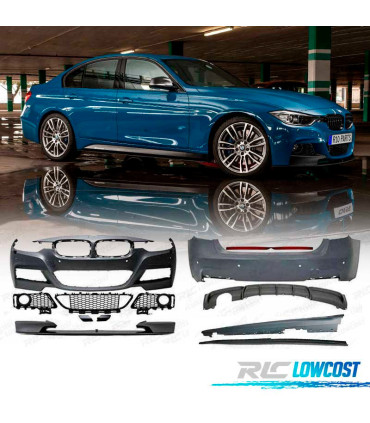 KIT CARROSSERIE BMW F30 11-15 LOOK M PERFORMANCE BERLINE DOUBLE SORTIE
