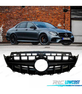 CALANDRE MERCEDES CLASSE E W213 16-19 LOOK AMG E63 NOIR