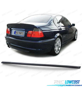AILERON BECQUET LAME DE COFFRE BMW E46 BERLINE 98-05 LOOK M NOIR BRILLANT