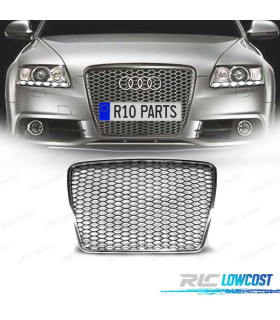 CALANDRE AUDI A6 4F 08-11 LOOK RS6 CHROMÉ