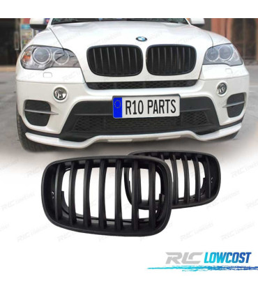 CALANDRES AVANT BMW X5 E70 07-10 X6 08-14 NOIR