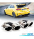 EMBOUTS D'ÉCHAPPEMENT MERCEDES CLASSE A W177 CLA W118 18- LOOK A45 AMG