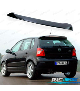 AILERON BECQUET DE TOIT VOLKSWAGEN VW POLO MK4 01-09 ABS RLINE LOOK