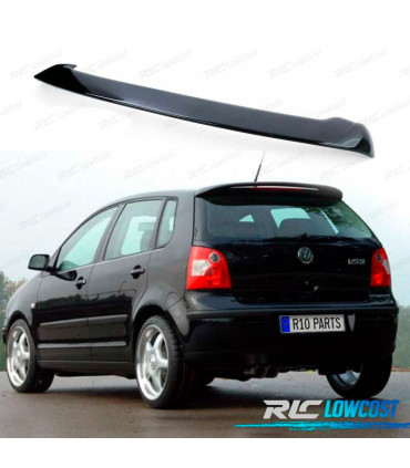 AILERON BECQUET DE TOIT VOLKSWAGEN VW POLO MK4 01-09 ABS RLINE LOOK