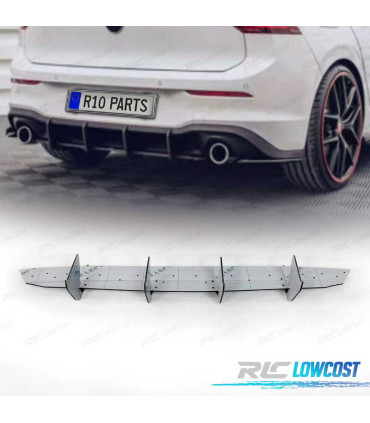 DIFFUSEUR VOLKSWAGEN VW GOLF 8 NOIR BRILLANT
