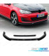 SPOILER LAME PARE-CHOCS AVANT VOLKSWAGEN VW GOLF 7 GTI NOIR
