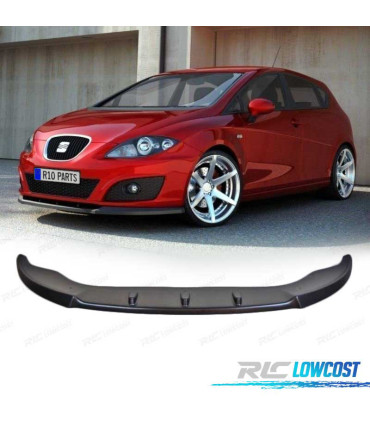 SPOILER LAME PARE-CHOCS AVANT SEAT LEON II 09-12 LOOK FR
