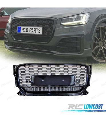 CALANDRE AUDI Q2 18-21 LOOK RSQ2 NOIR