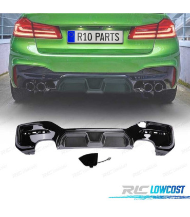 DIFFUSEUR BMW F20 LCI 15-19 LOOK M COMPETITION NOIR CARBONE