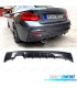 DIFFUSEUR ARRIÈRE BMW SERIE 2 F22 F23 13- LOOK M PERFORMANCE CARBONE