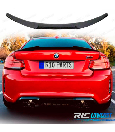 AILERON LAME DE COFFRE BMW F23 14-15 LOOK M4 CARBONE
