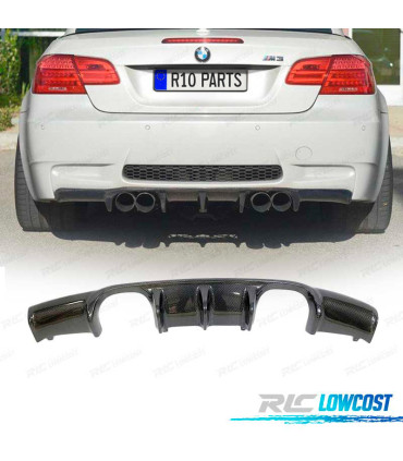 DIFFUSEUR BMW E92 E93 06-14 LOOK M3 CARBONE