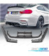DIFFUSEUR BMW F80 F82 F83 LOOK M4 CARBONE