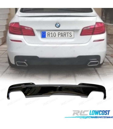 DIFFUSEUR ARRIÈRE BMW F10 F11 12-16 NOIR BRILLANT