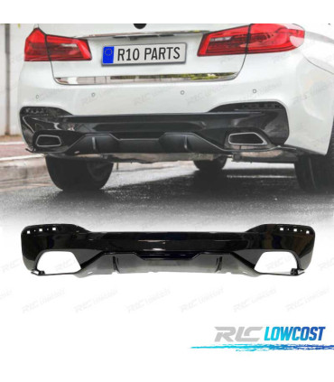 DIFFUSEUR BMW G30 G31 LOOK M PERFORMANCE NOIR BRILLANT