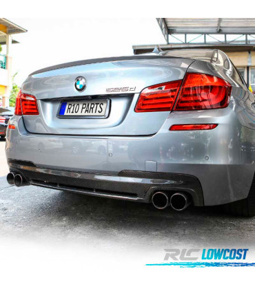 DIFFUSEUR ARRIÈRE BMW F10 F11 10-16 LOOK M CARBONE