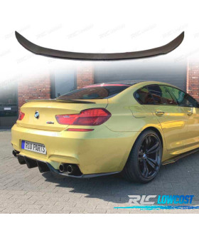 AILERON LAME DE COFFRE BMW F13 CARBONE II NOIR
