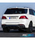 DIFFUSEUR ARRIÈRE MERCEDES W166 GLE 350 AMG LOOK GLE63 + EMBOUTS D´ÉCHAPPEMENT